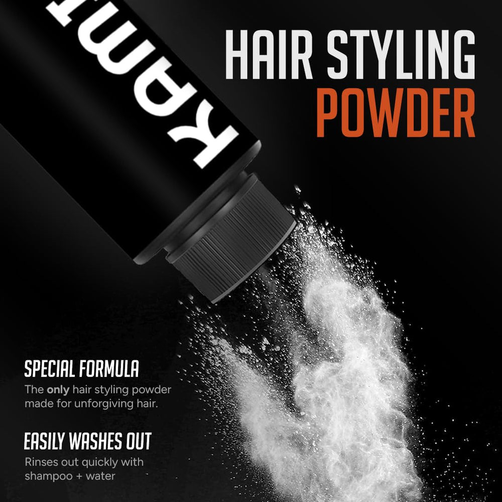 Kami Powder suited for thick coarse hair for volume.