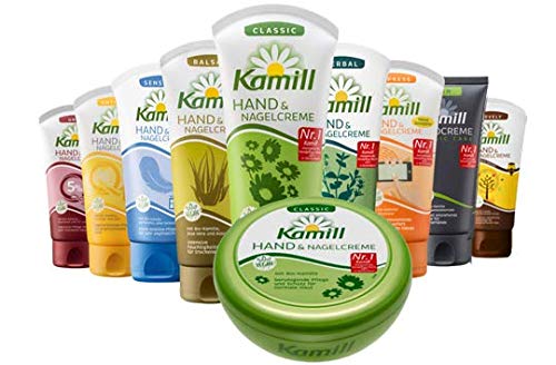 Kamill ingredients reveal bio chamomile, aloe vera, and bisabolol for gentle nourishment.