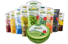 Kamill ingredients reveal bio chamomile, aloe vera, and bisabolol for gentle nourishment.