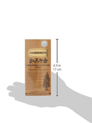 Kaminomoto hair care routine image showing elegant bottle for easy application.