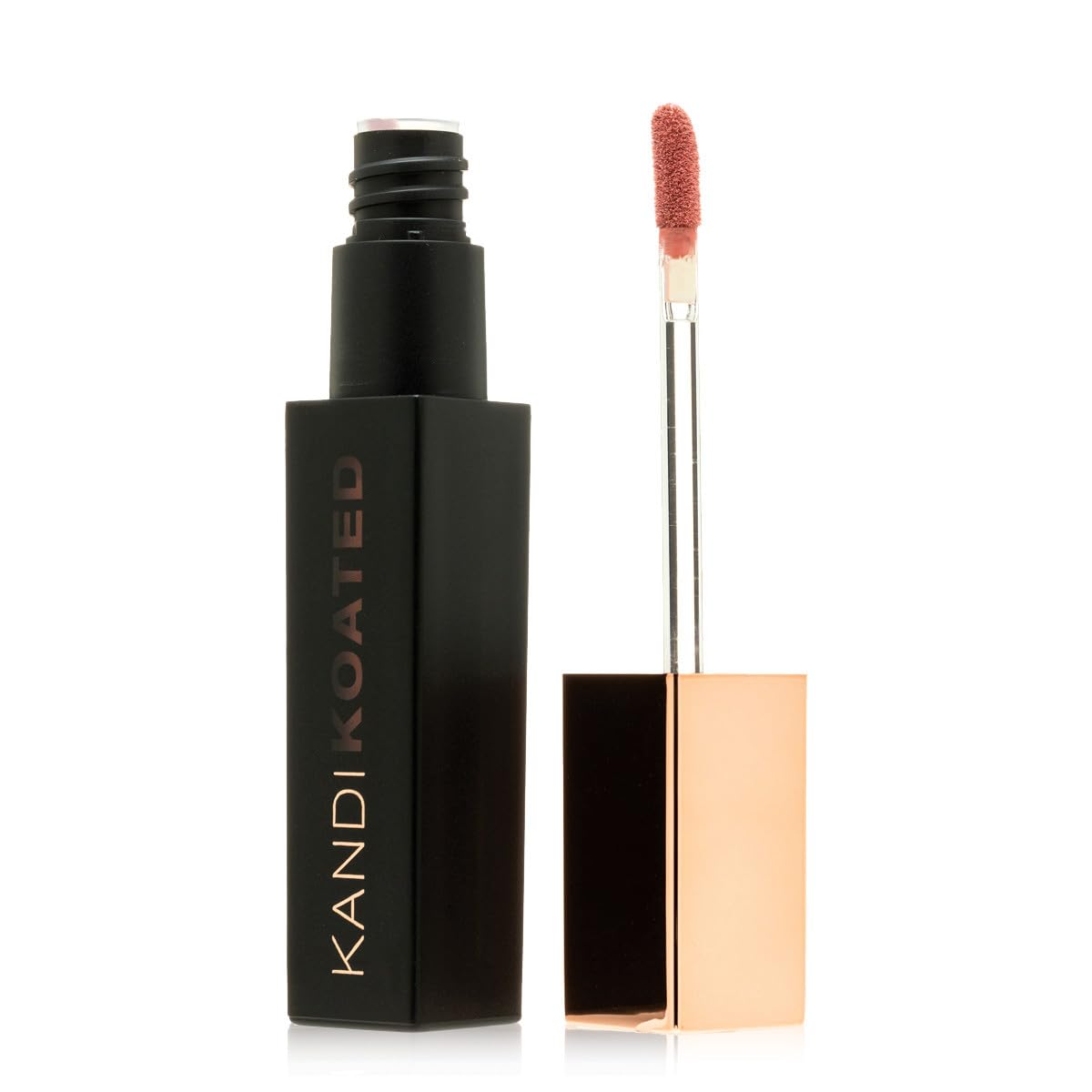 Kandi Koated Liquid Suede lipstick packaging shown for a premium, gift-ready presentation.
