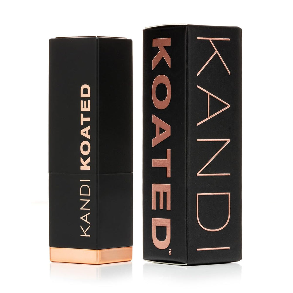 Kandi Koated Interlude close-up emphasizing vegan formula and long-lasting color