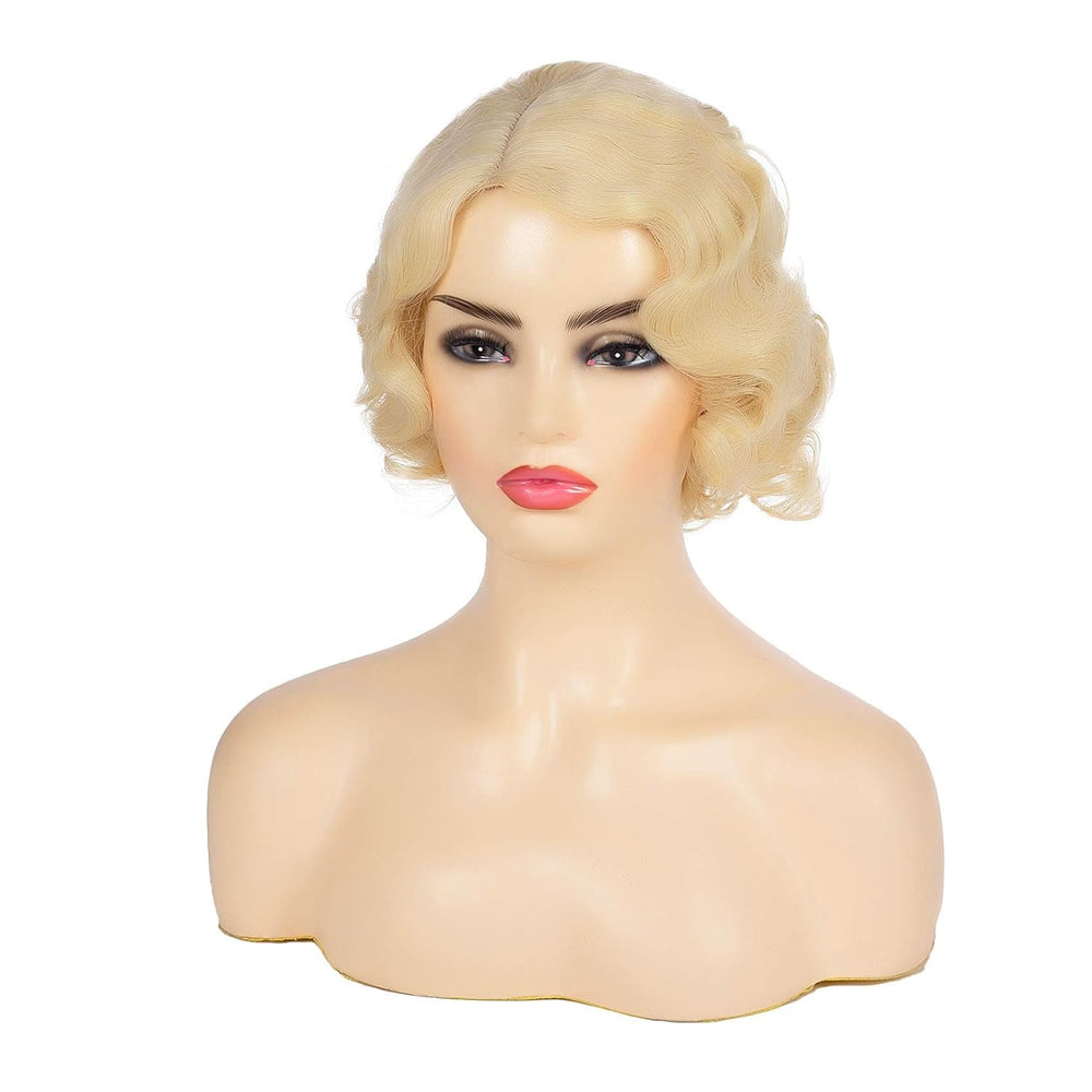 Kaneles 1920s style wig offers vintage look with modern comfort.