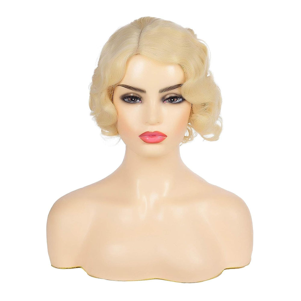 Kaneles blonde wig cap included for easy fitting and secure wear.