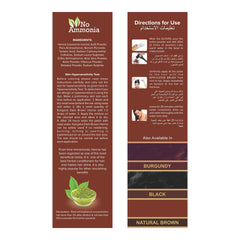 KANGANA Henna powder with applicator brush and gloves illustrates easy at-home dye.