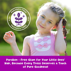 KANICA Avocado & Aloe Vera Kids Shampoo foamy lather for easy detangling