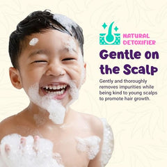 KANICA shampoo aloe vera flow showing soothing formula for all ages