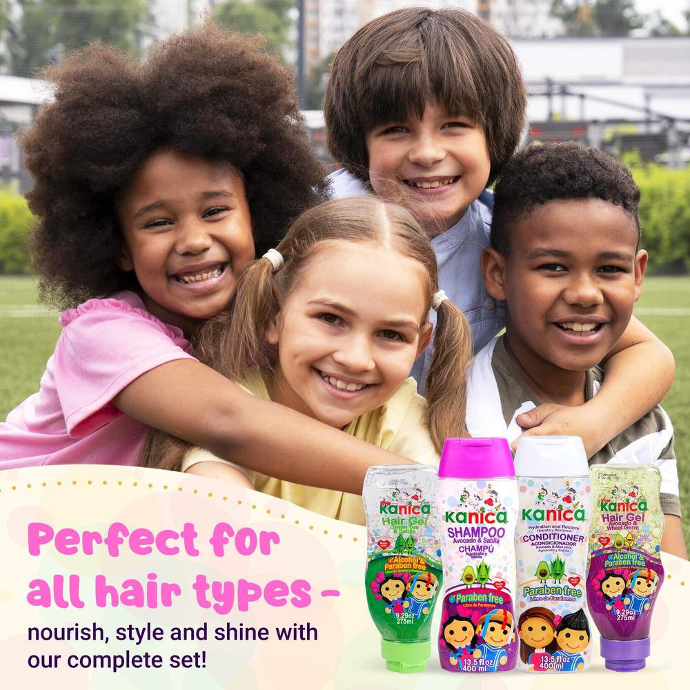 KANICA shampoo bath-time-family-use scene reflects practical family routine