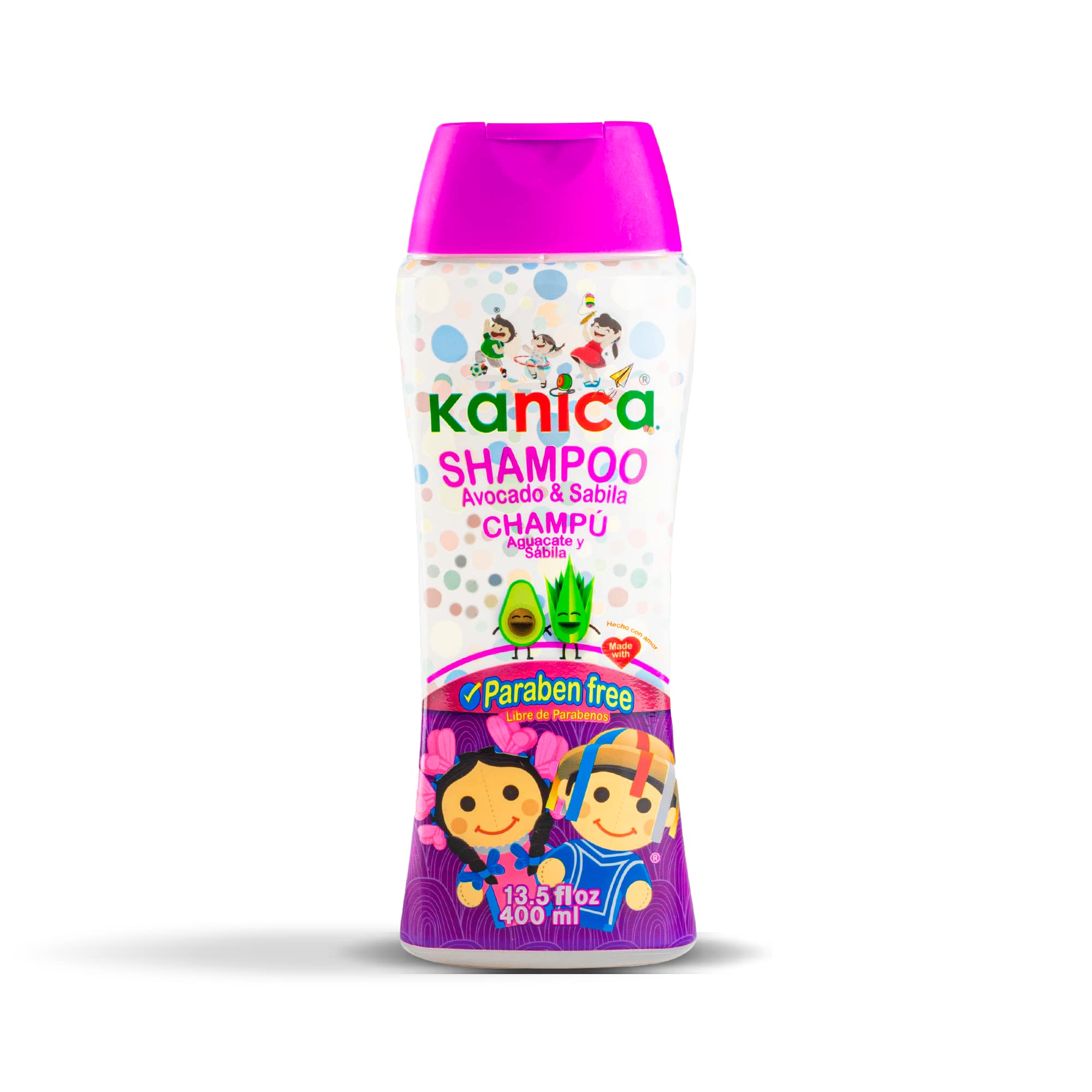 KANICA shampoo kids-hair-soft-lather highlights smooth detangling for children