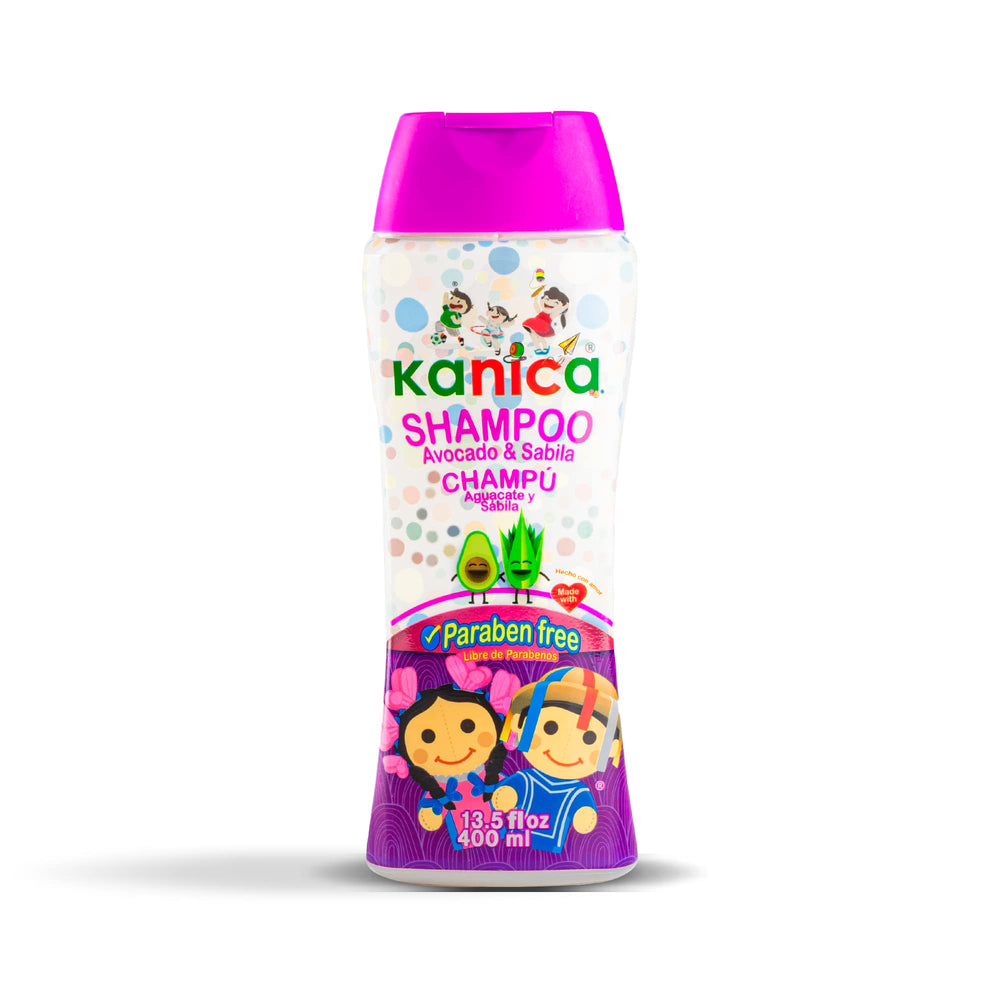 KANICA shampoo kids-hair-soft-lather highlights smooth detangling for children