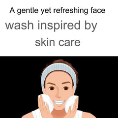 Kao Biore Mens Double Scrub Wash texture image shows dual scrubs for cleansing.