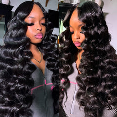 Kapelli Hair loose wave bundles with closure close-up showing natural texture for seamless daily wear