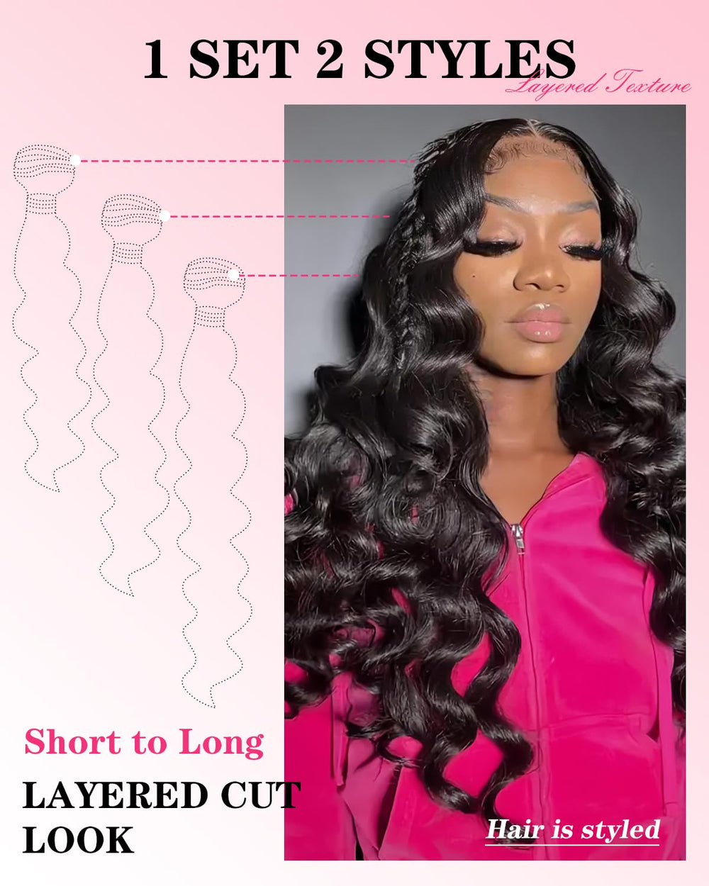 Kapelli Hair 5x5 closure shows natural hairline for realistic finish