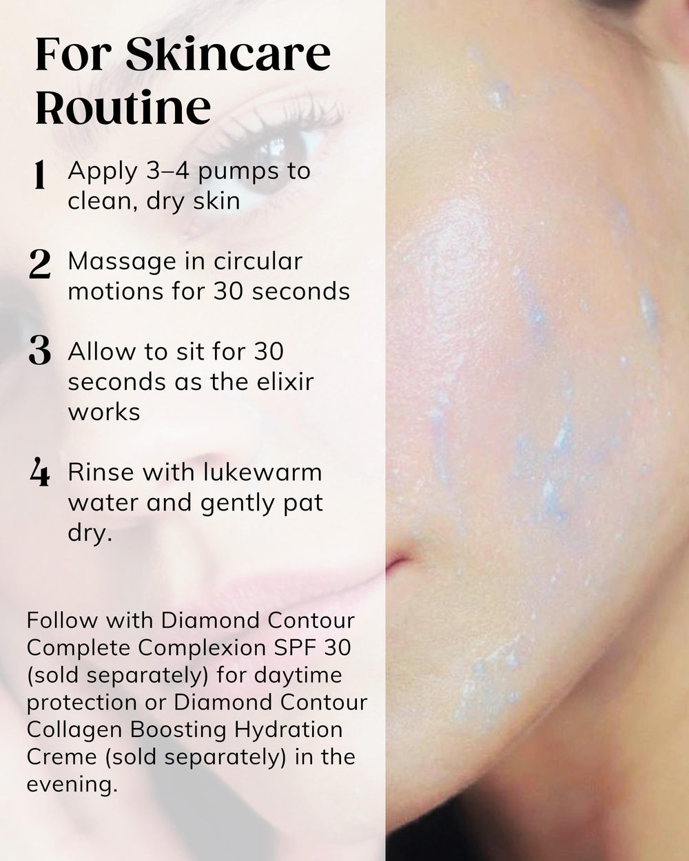 KAPLAN MD 60-second radiance delivers an immediate glow.