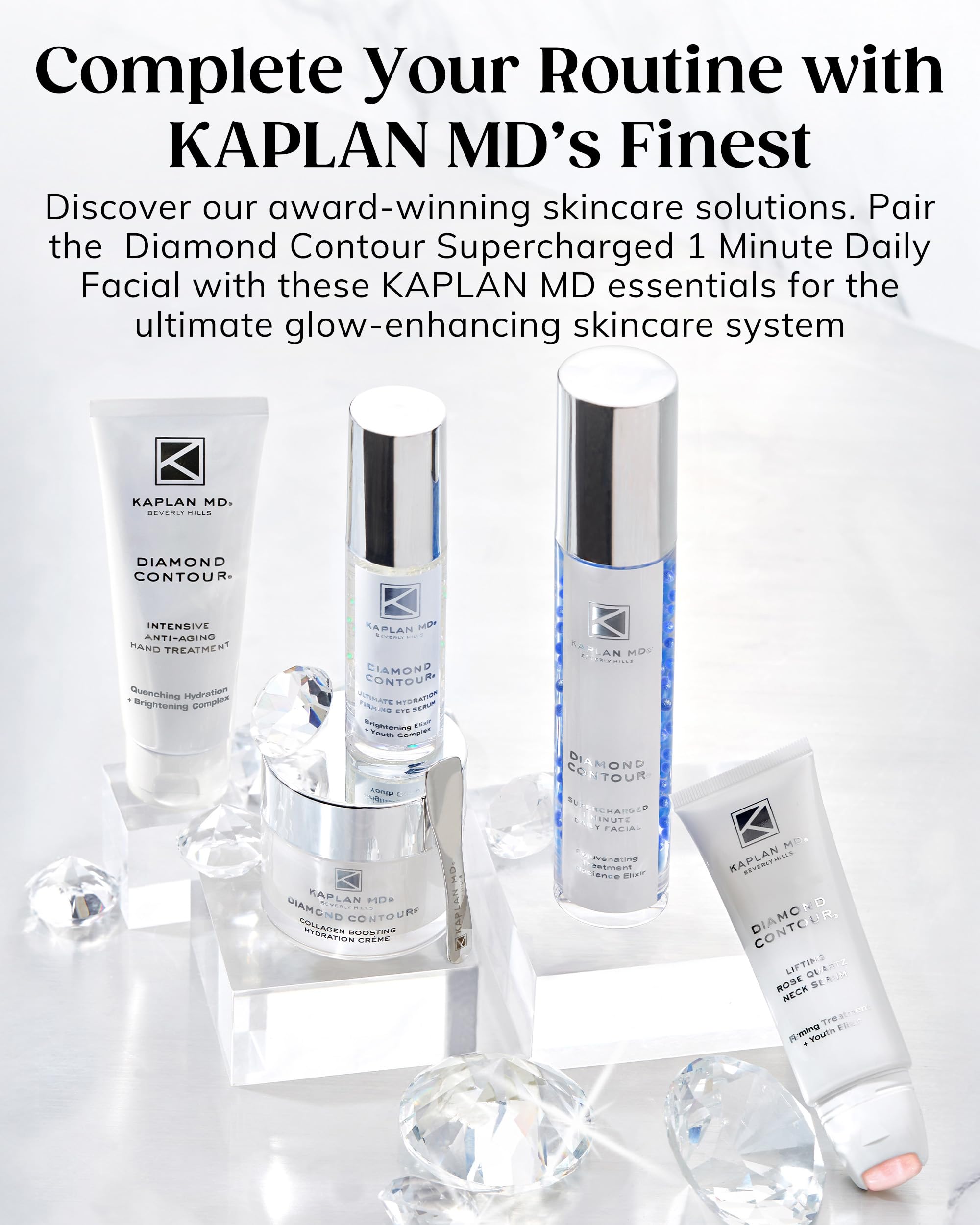 KAPLAN MD glow suits all ages, including 40+ renewal.