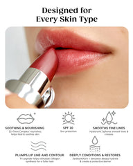 Kaplan MD Perfect Pout application close-up reveals smooth cream texture.
