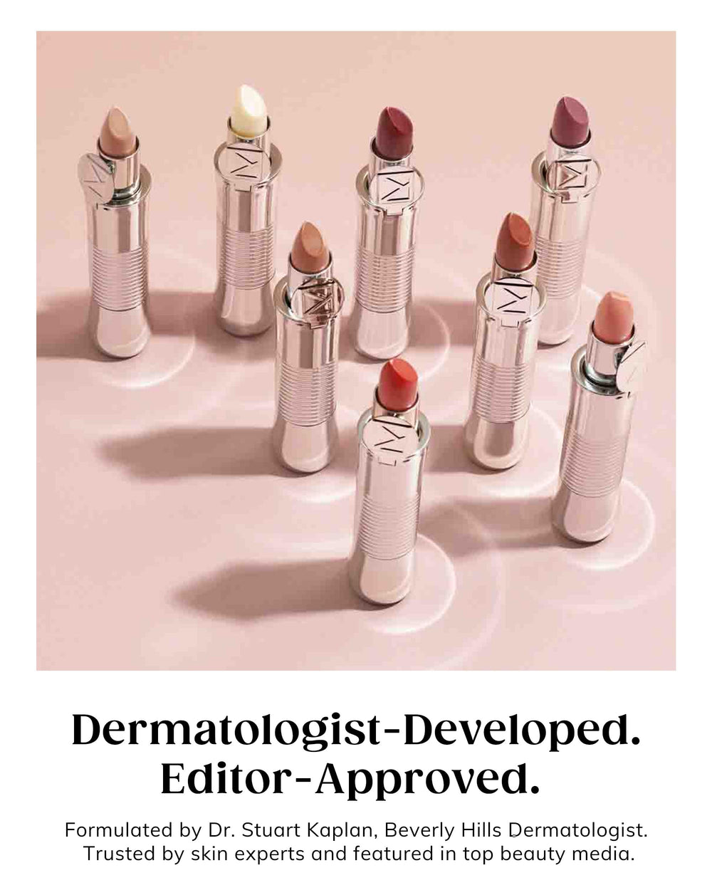 KAPLAN MD Perfect Pout eight shades named landmarks