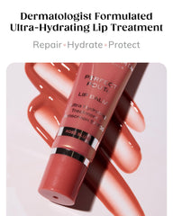 KAPLAN MD Pink Peony lip balm adds a subtle tint and glow.