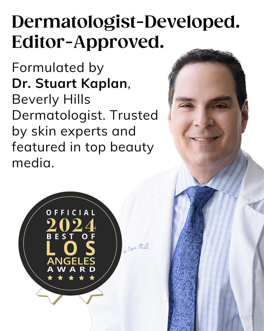 KAPLAN MD smooth plump radiance comes from diamonds and enzymes.