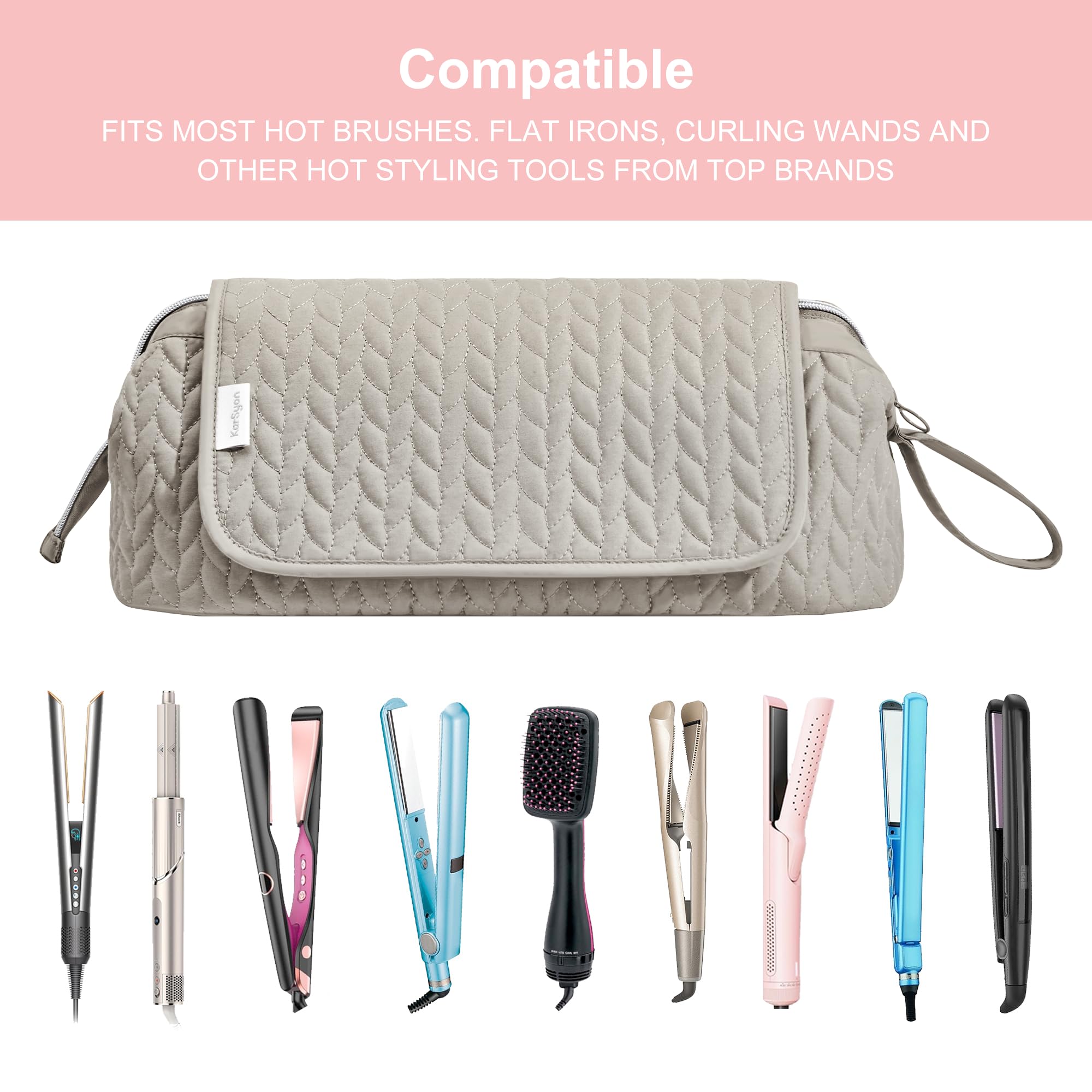 KarSyon Durable peach skin polyester keeps tools safe while remaining lightweight.