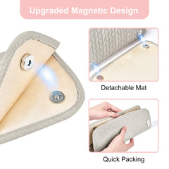 KarSyon Padded interior and central divider protect tools from bumps during travel.