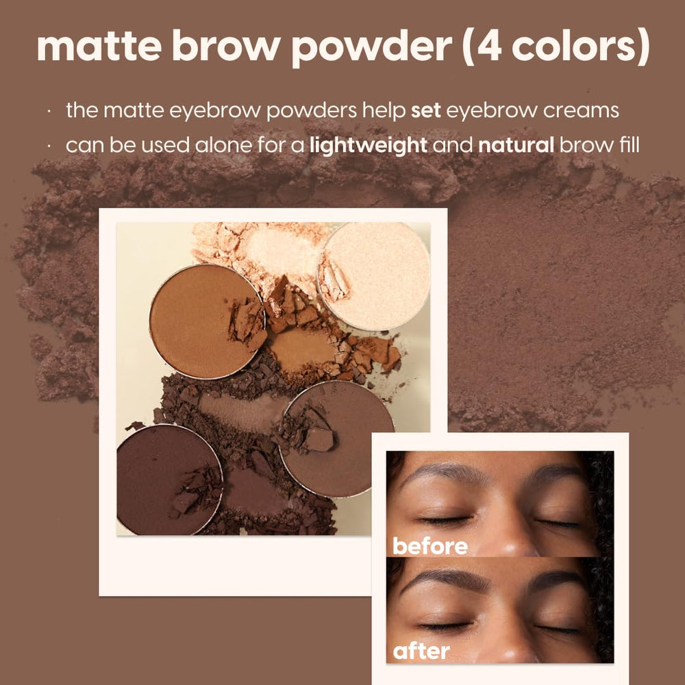 Kara Beauty Eyebrow Kit dual wax pomade base supports long-wear brows.