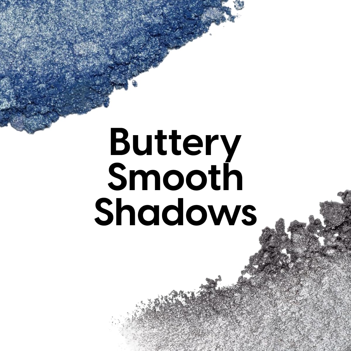Kara Beauty blue tones provide cool accents for festive, bold eye statements.
