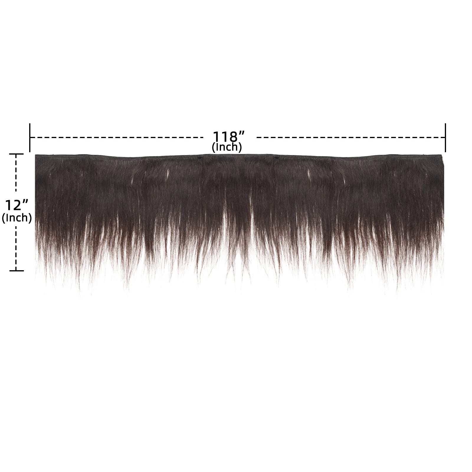 KARA HAIR FASHIONISTA Remy Yaky-Remy blue weave closeup with natural shine.