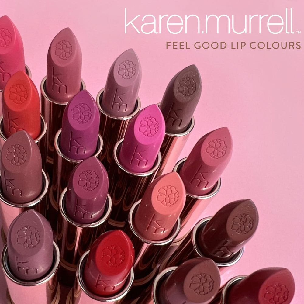 Karen Murrell Desire lipstick packaging highlights cruelty-free natural beauty