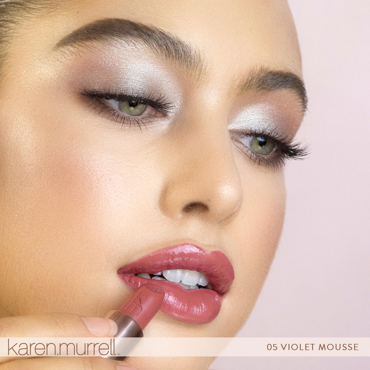Karen Murrell Violet Mousse ingredients include shea butter and jojoba oil