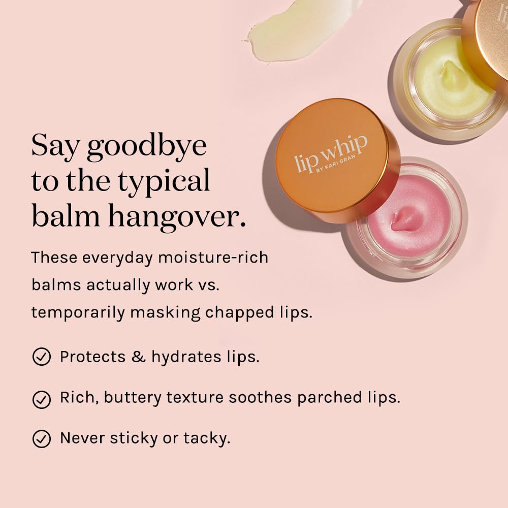 Kari Gran Lip Whip buttery texture delivering lasting moisture