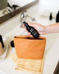 Close-up of botanicals and oils used in Kari Gran SPF 30.