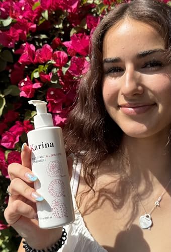 Karina Skincare daily cleanser foam ideal for gentle daily use.