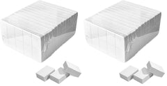 Karlash nail mini white buffer block with 80/100 grit for prep before polish
