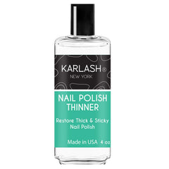 Karlash nail polish thinner 4 oz pour action for smooth, even application