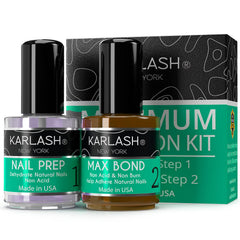 Karlash Nail Prep Dehydrate creates a clean base for better adhesion.