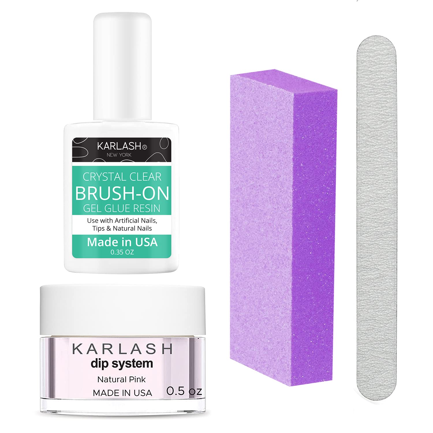 Karlash nail repair kit broken nail close-up showing quick fix potential