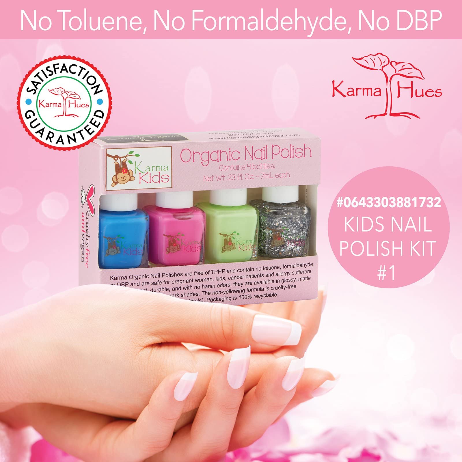 Karma Organic Kids gift-ready box highlights perfect birthday or holiday present.