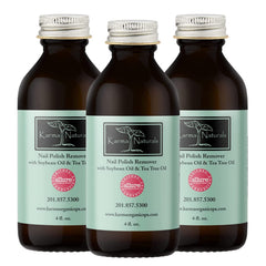 Karma Organic Nail Polish Remover bottle closeup showing nourishing formula
