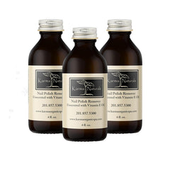 Karma Organic Nail Polish Remover bottle front view with acetone-free formula