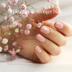Karma Organic Triple 5 Base Coat cuticles softly eased for manageable maintenance