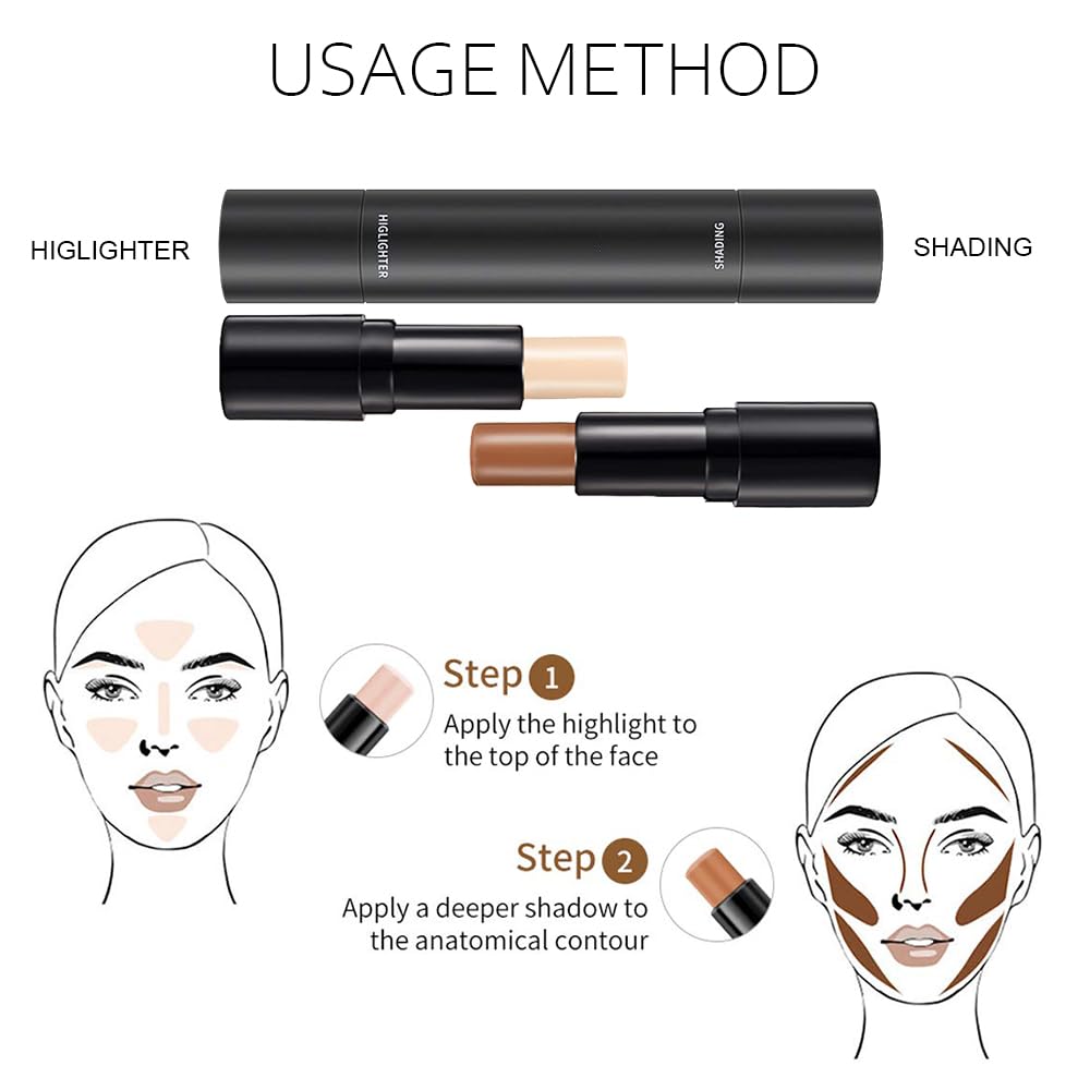 KARNAR waterproof, long-lasting contour and highlight all day.