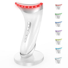 Karrong 7-color LED neck and face massager for daily rejuvenation and targeted contouring.
