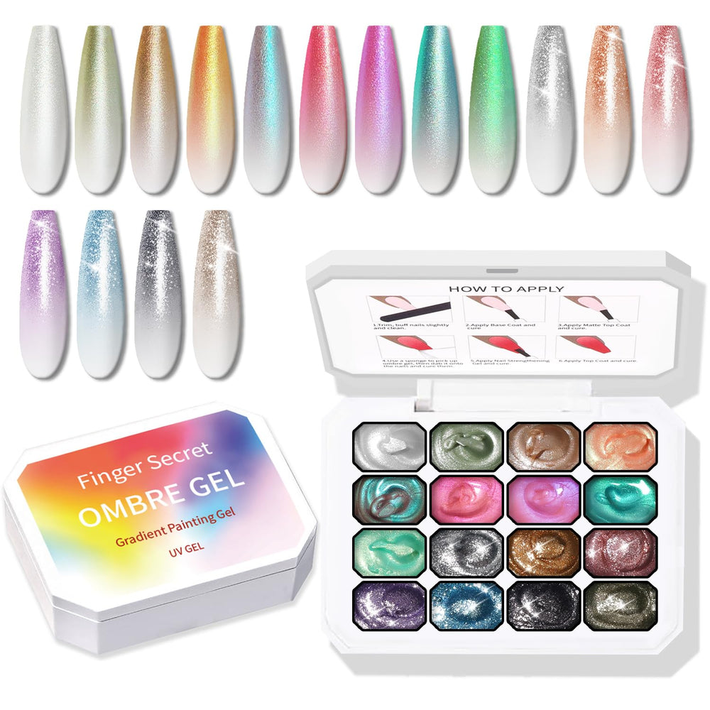 Karroy Blooming gradient ideas showcased for creative nail art.