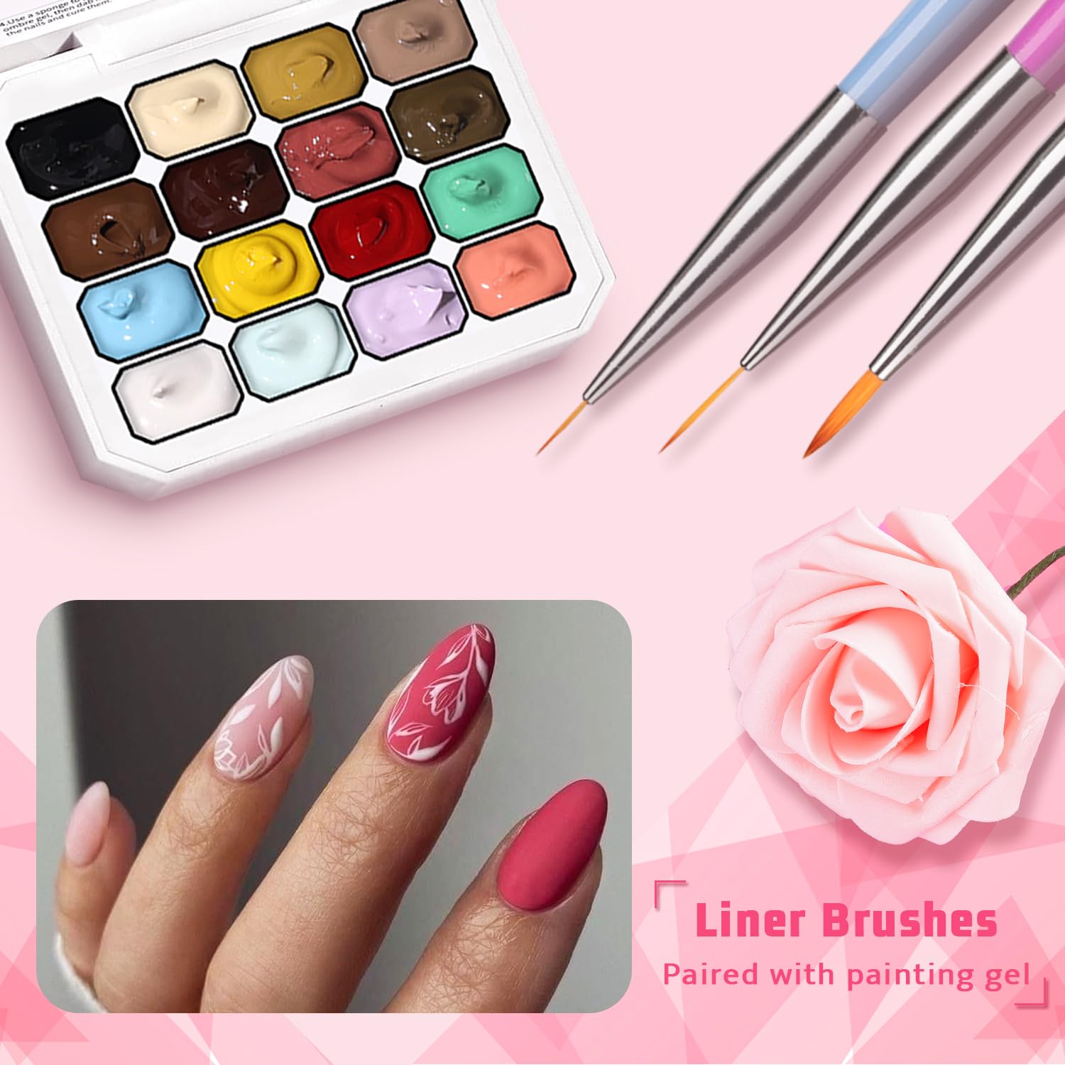 Karroy gradient nails close-up showcasing smooth ombre finish