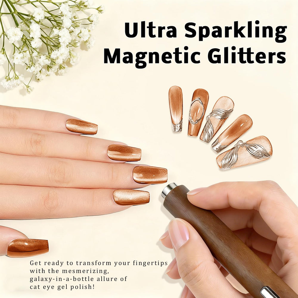 Karroy gel polish on nails with a glossy, salon-like finish.