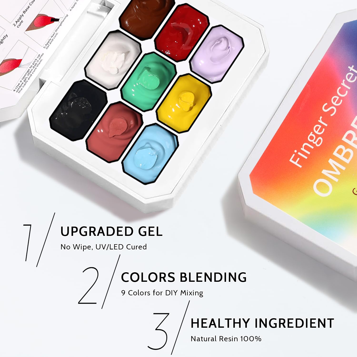 Karroy no wipe formula dries with UV LED curing for a smooth finish.