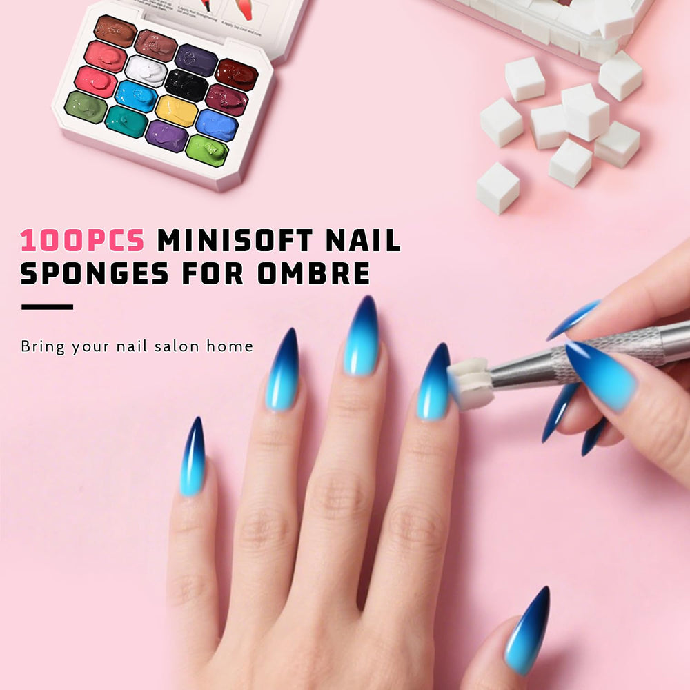 Karroy sponge pat technique promotes effortless color blending and seamless transitions.