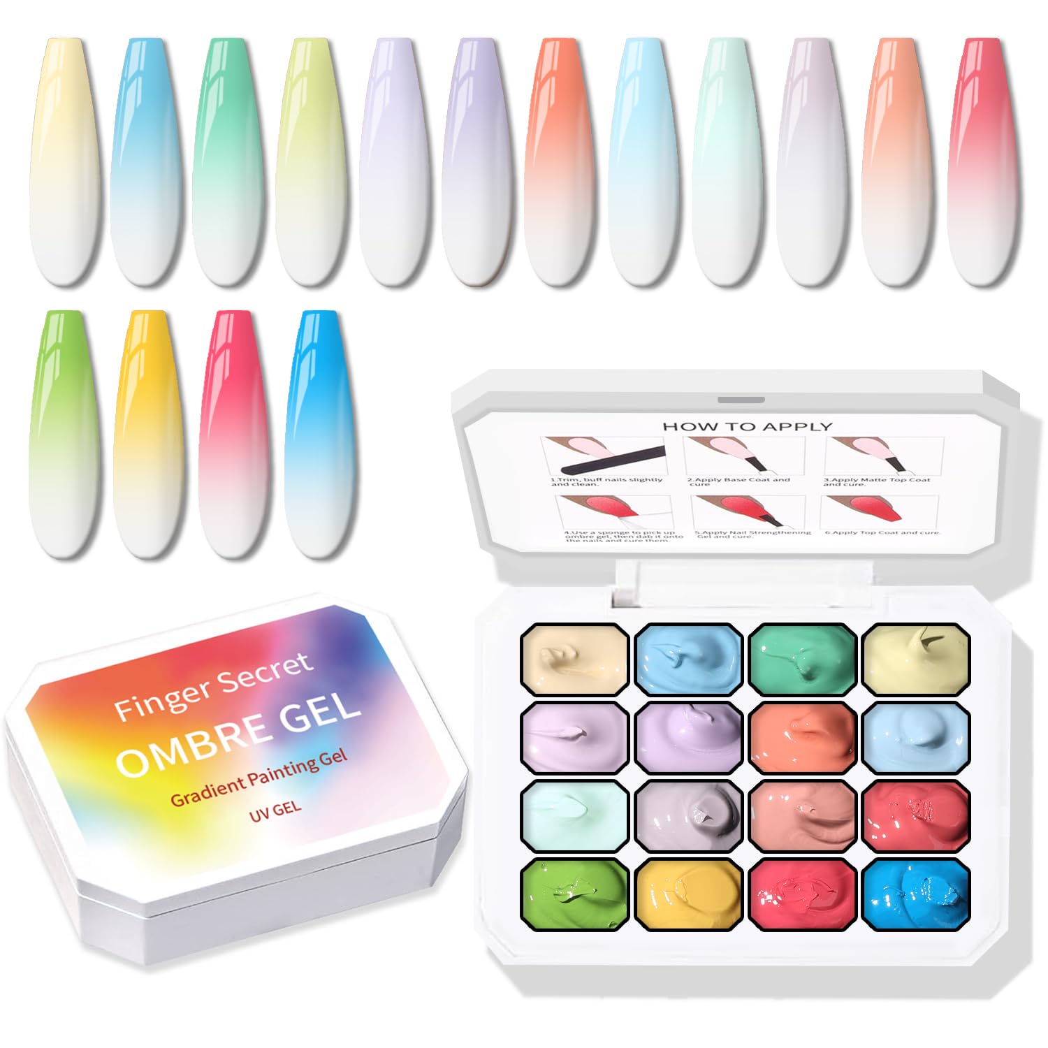 Karroy Versatile Gradient Painting Gel suits beginners and enthusiasts.