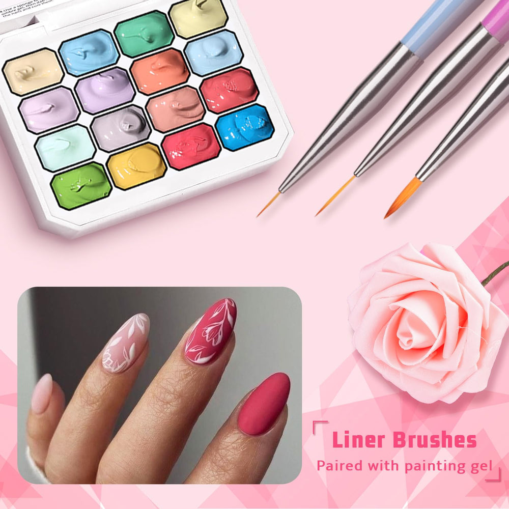 Karroy 100 sponges enable soft patting for seamless gradients.